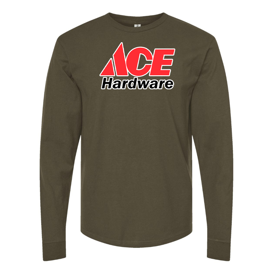 Men's Ace Cotton Long Sleeve T-Shirt