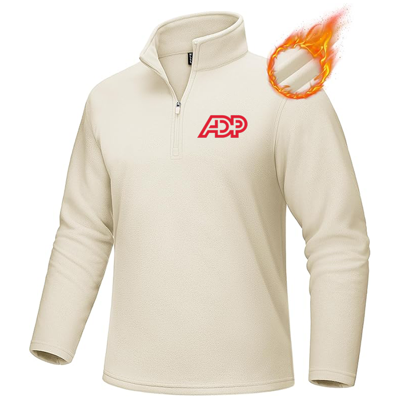Men's ADP MAGCOMSEN Quarter-Zip Pullover Polar Fleece Sweatshirt Stand Collar Long Sleeve Shirt for Men Thermal Winter Fall
