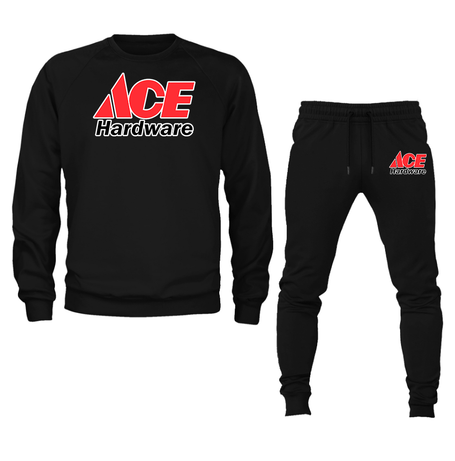 Men's Ace Crewneck Sweatshirt Joggers Set