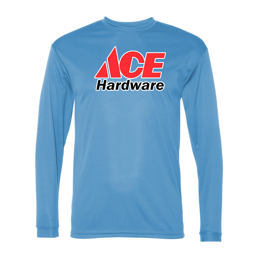 Men's Ace Polyester Long Sleeve T-Shirt