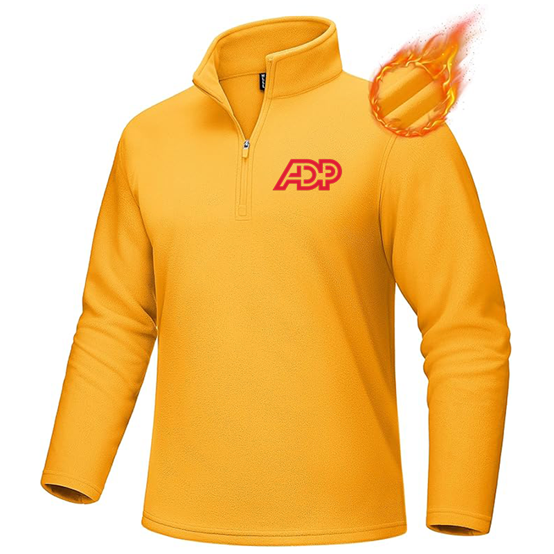 Men's ADP MAGCOMSEN Quarter-Zip Pullover Polar Fleece Sweatshirt Stand Collar Long Sleeve Shirt for Men Thermal Winter Fall