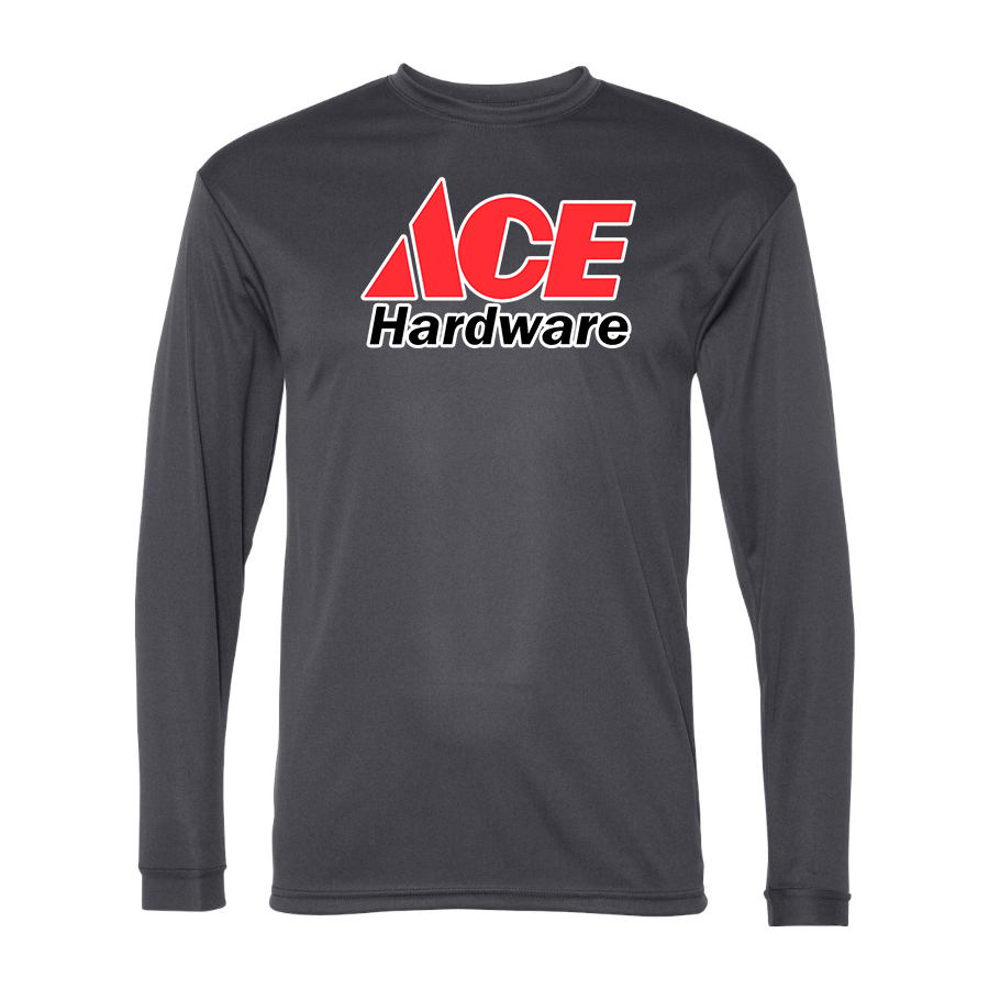 Men's Ace Polyester Long Sleeve T-Shirt