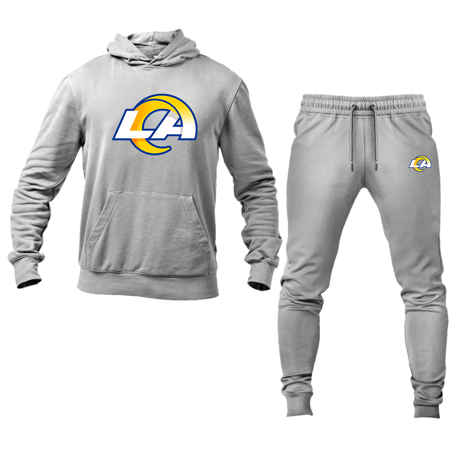 Men's Los Angeles Rams Hoodie and Joggers Set