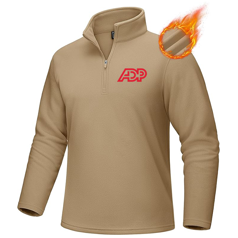Men's ADP MAGCOMSEN Quarter-Zip Pullover Polar Fleece Sweatshirt Stand Collar Long Sleeve Shirt for Men Thermal Winter Fall