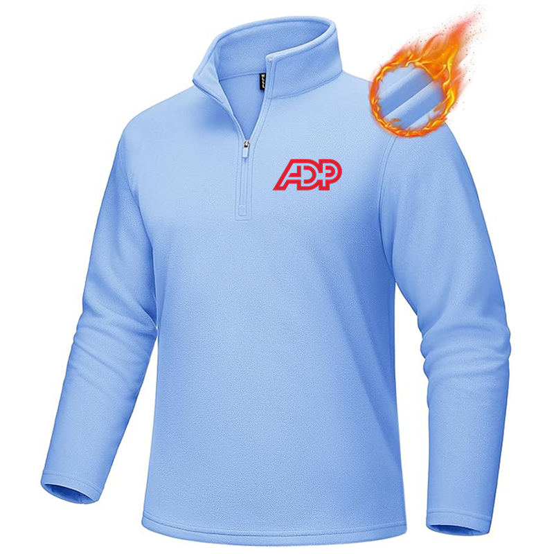 Men's ADP MAGCOMSEN Quarter-Zip Pullover Polar Fleece Sweatshirt Stand Collar Long Sleeve Shirt for Men Thermal Winter Fall