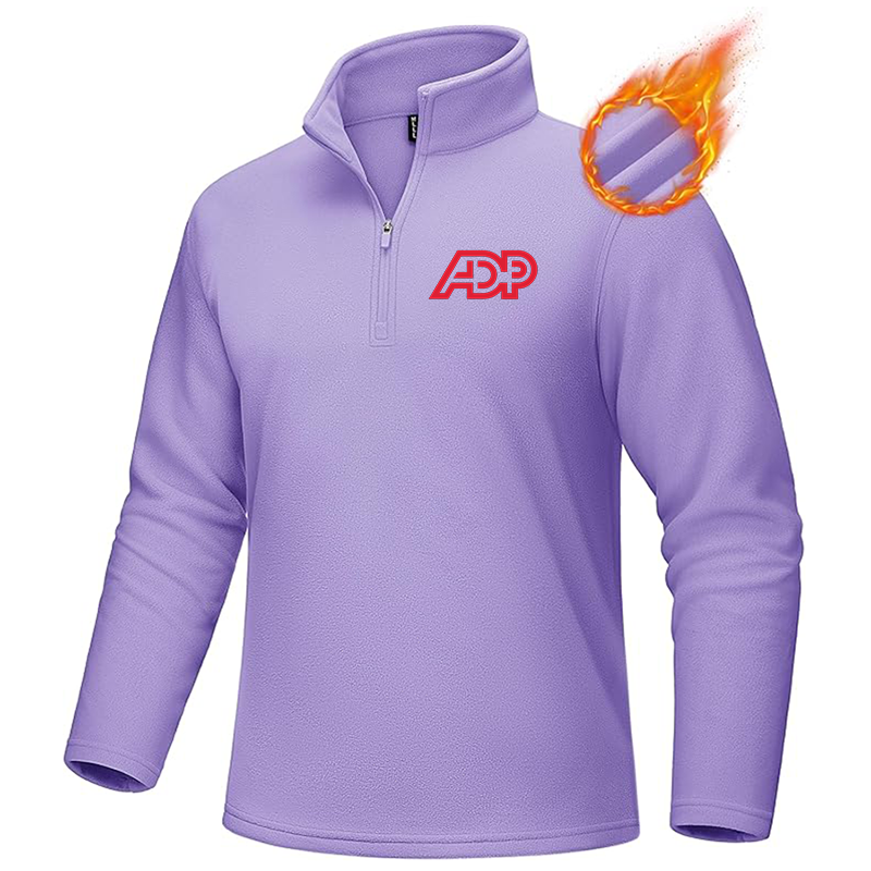 Men's ADP MAGCOMSEN Quarter-Zip Pullover Polar Fleece Sweatshirt Stand Collar Long Sleeve Shirt for Men Thermal Winter Fall