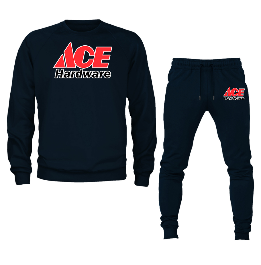 Men's Ace Crewneck Sweatshirt Joggers Set