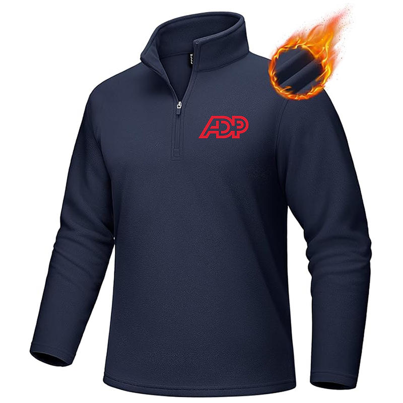 Men's ADP MAGCOMSEN Quarter-Zip Pullover Polar Fleece Sweatshirt Stand Collar Long Sleeve Shirt for Men Thermal Winter Fall