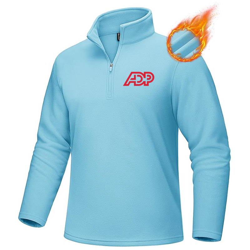 Men's ADP MAGCOMSEN Quarter-Zip Pullover Polar Fleece Sweatshirt Stand Collar Long Sleeve Shirt for Men Thermal Winter Fall