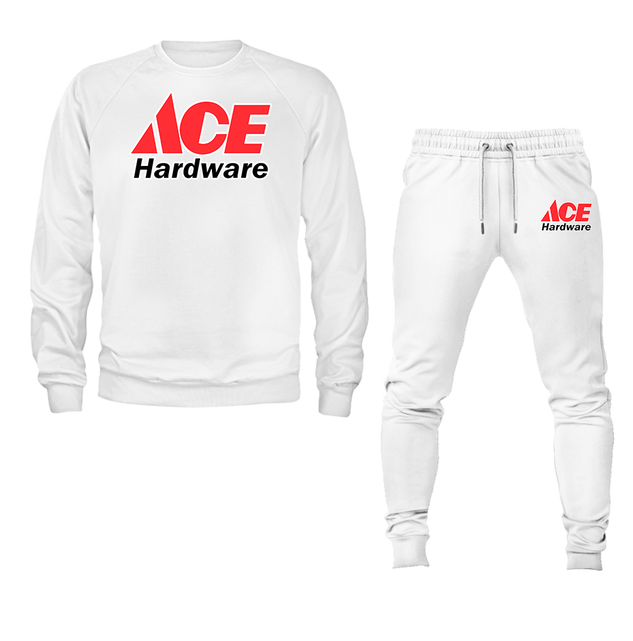 Men's Ace Crewneck Sweatshirt Joggers Set