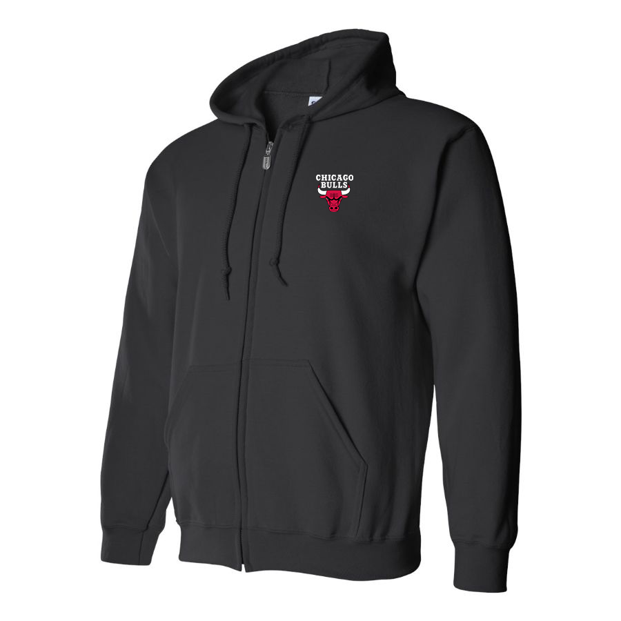 Men's Chicago Bulls Zipper Hoodie