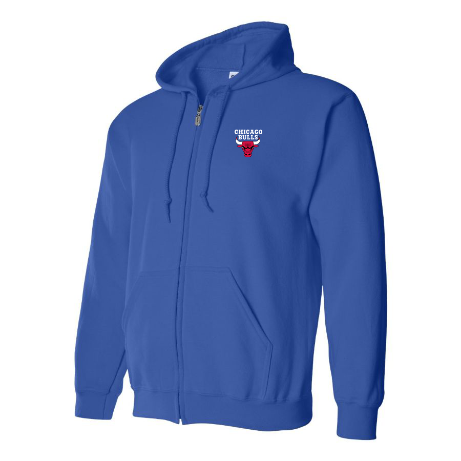 Men's Chicago Bulls Zipper Hoodie