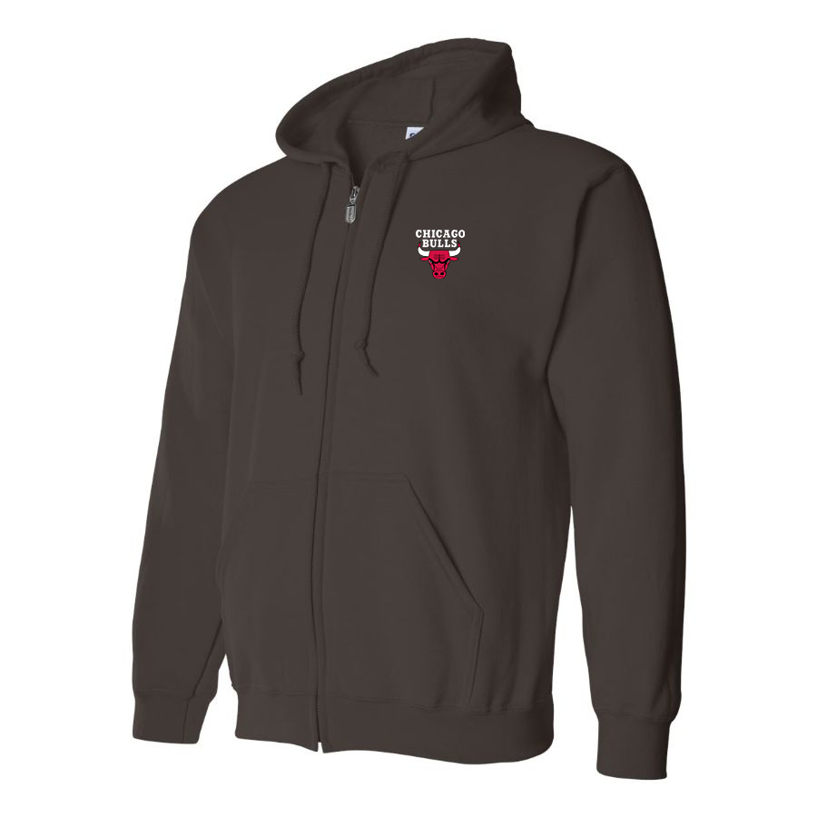 Men's Chicago Bulls Zipper Hoodie