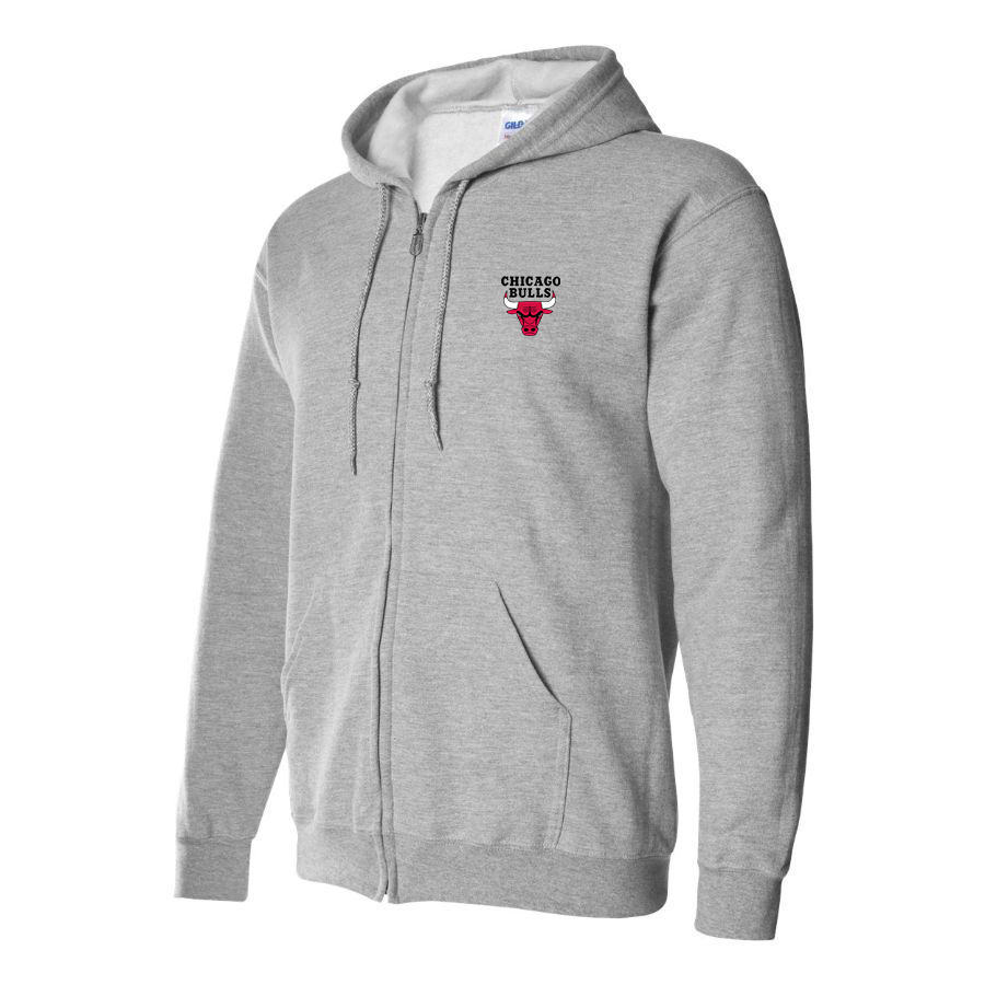 Men's Chicago Bulls Zipper Hoodie
