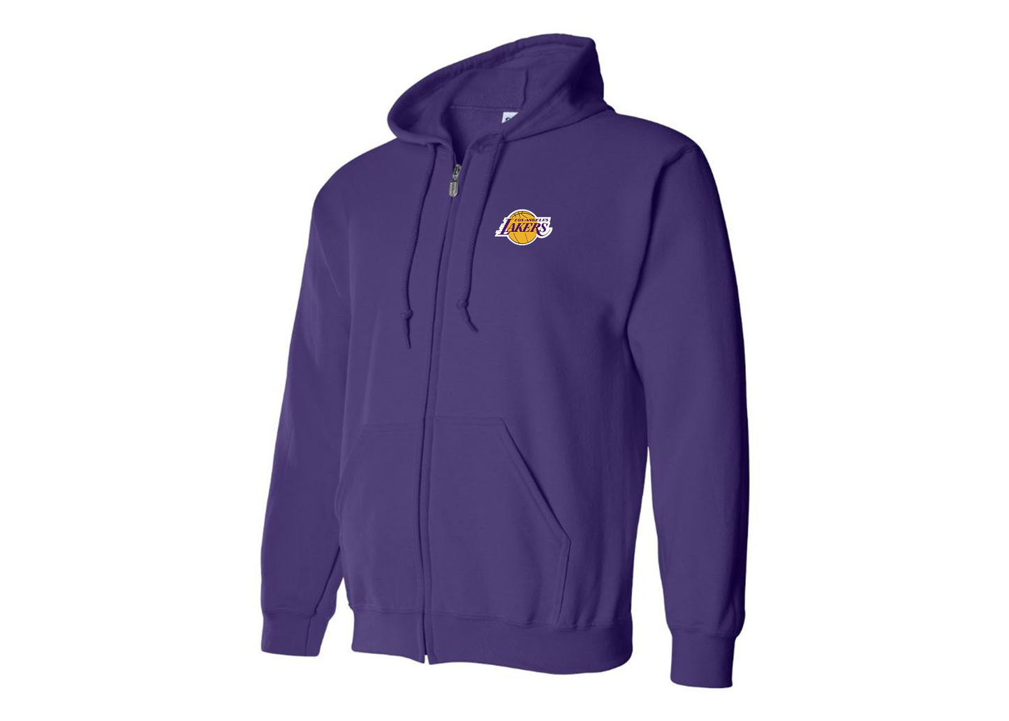 Men's Los Angeles Lakers Zipper Hoodie