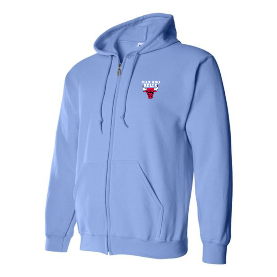 Men's Chicago Bulls Zipper Hoodie
