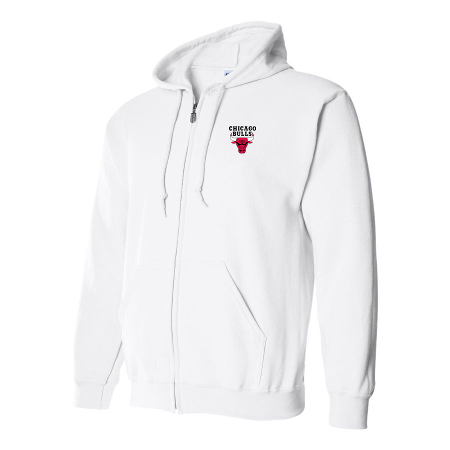 Men's Chicago Bulls Zipper Hoodie