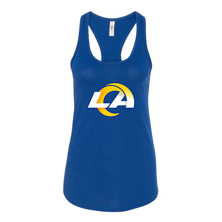 Women's Los Angeles Rams Racerback Tank Top