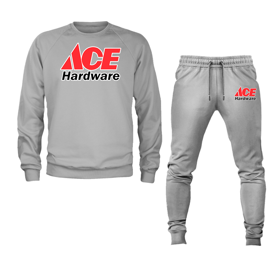 Men's Ace Crewneck Sweatshirt Joggers Set