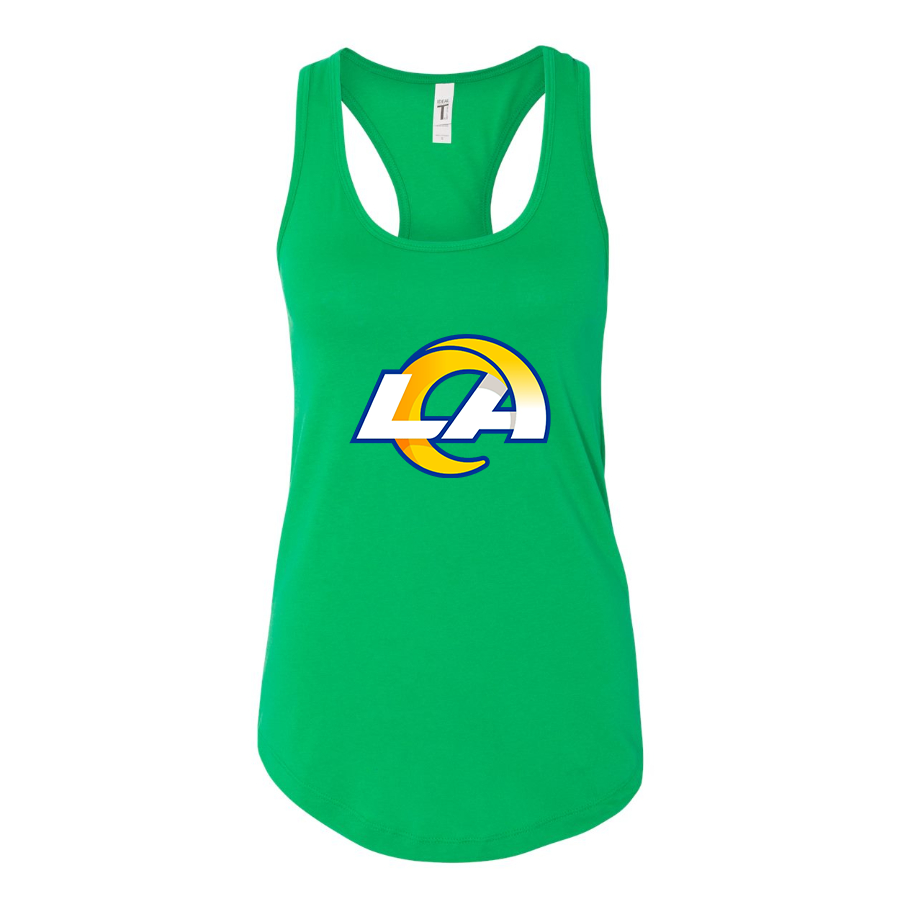 Women's Los Angeles Rams Racerback Tank Top