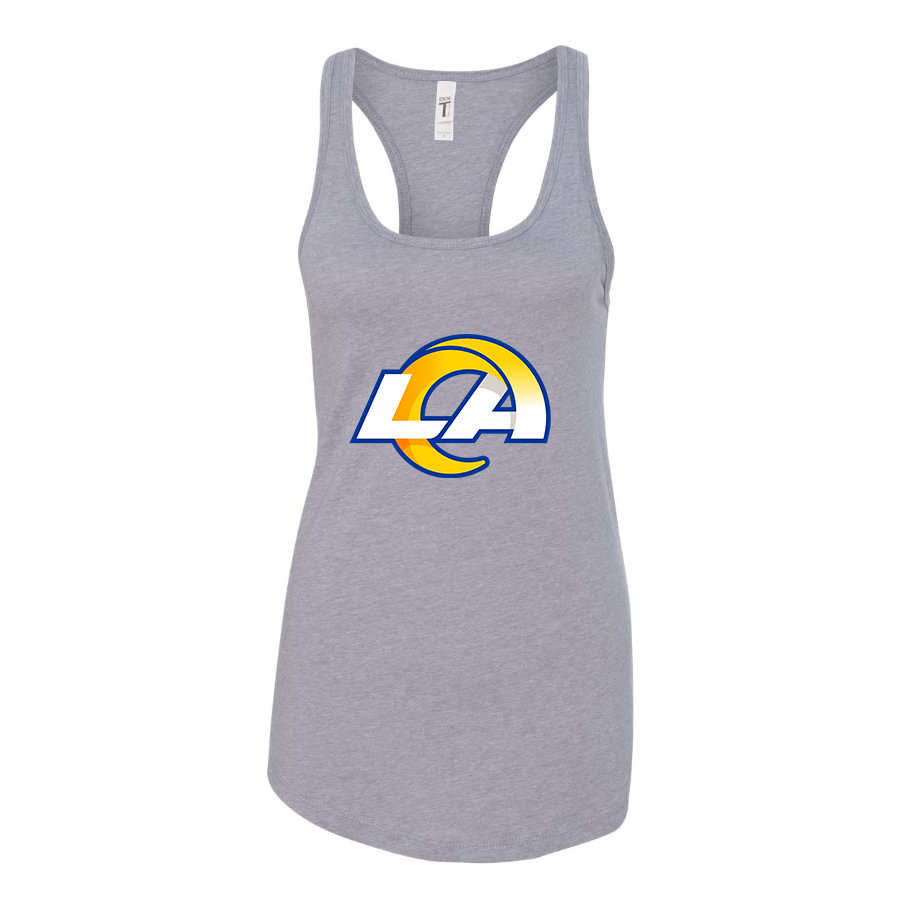 Women's Los Angeles Rams Racerback Tank Top