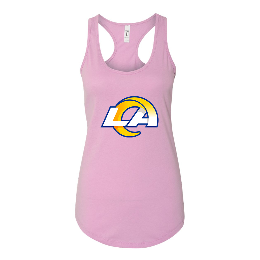 Women's Los Angeles Rams Racerback Tank Top