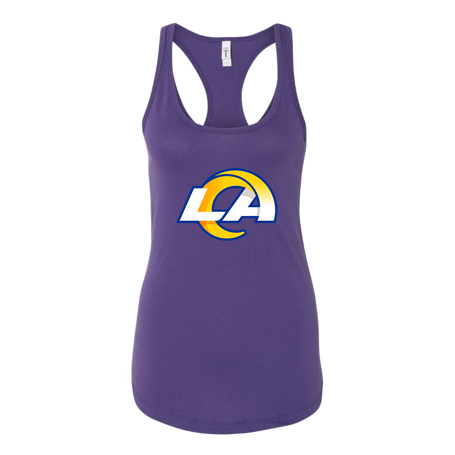 Women's Los Angeles Rams Racerback Tank Top