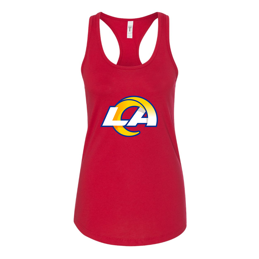 Women's Los Angeles Rams Racerback Tank Top