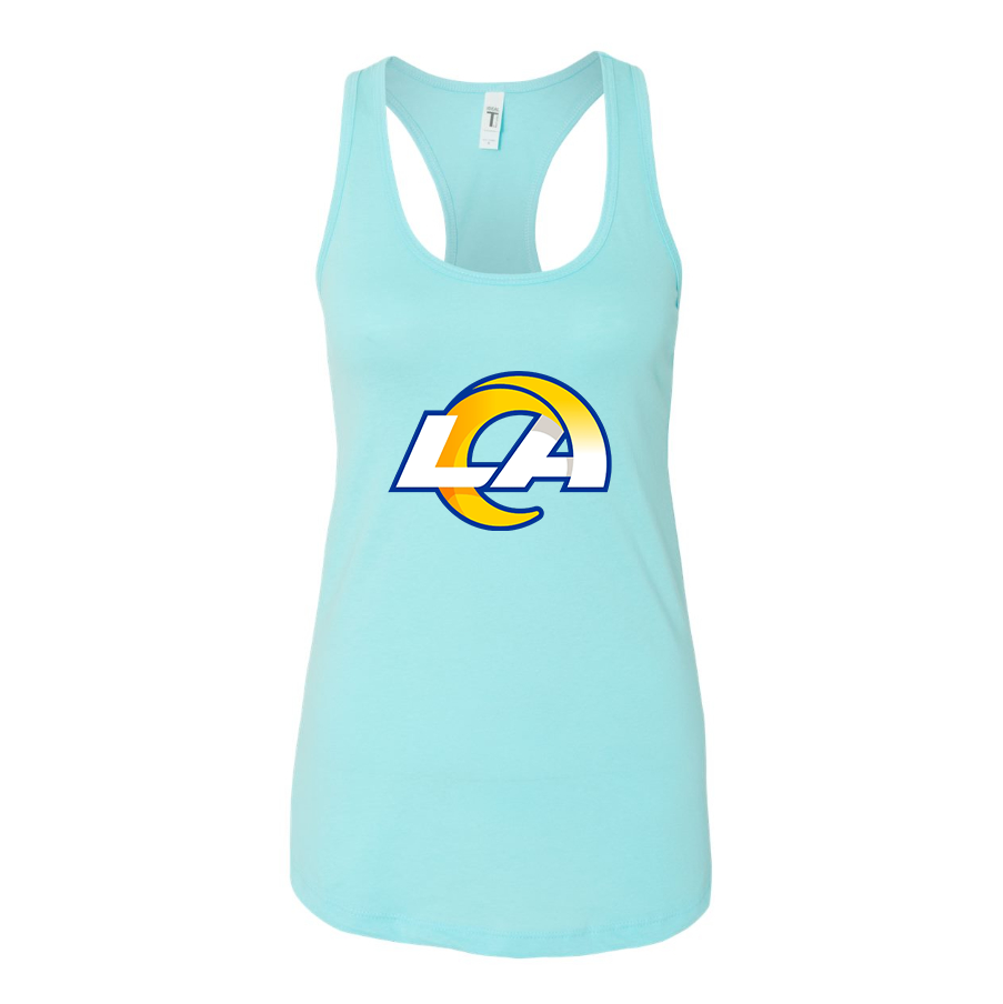 Women's Los Angeles Rams Racerback Tank Top