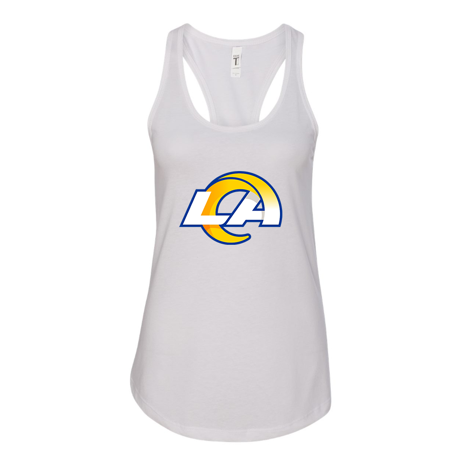 Women's Los Angeles Rams Racerback Tank Top